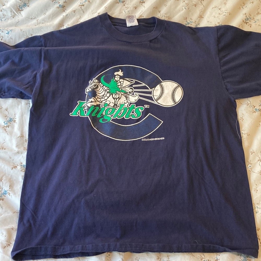 Vintage Charlotte Knights MiLB baseball shirt Xl by Swingster